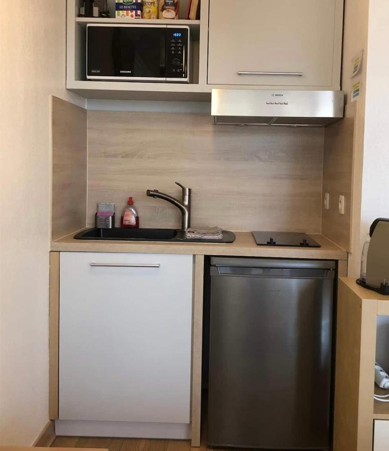 Cote D'Azur Joli Studio 50M Plage, Climatisation , Parking. Villeneuve-Loubet Exterior foto